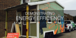 Tiny house in Alabama representing sustainability and energy efficiency